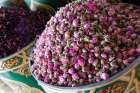 Marrakech-Morocco Dried roses for sale in the medina Art Print